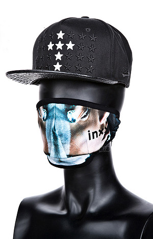INXX新品印花色口罩男女同款